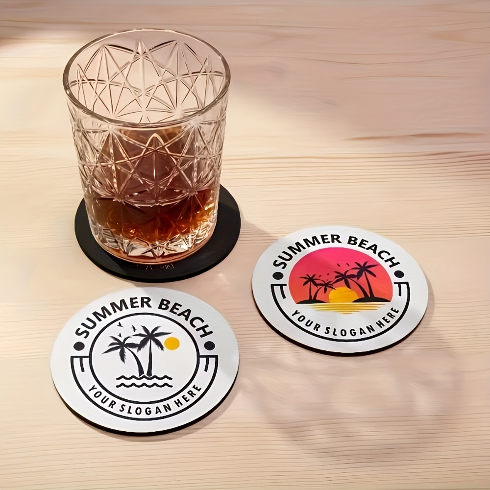 Personalized Coasters with Your Logo/Photo/Text